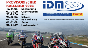 Read more about the article AMC richtet 2023 IDM Saisonauftakt auf dem Sachsenring aus
